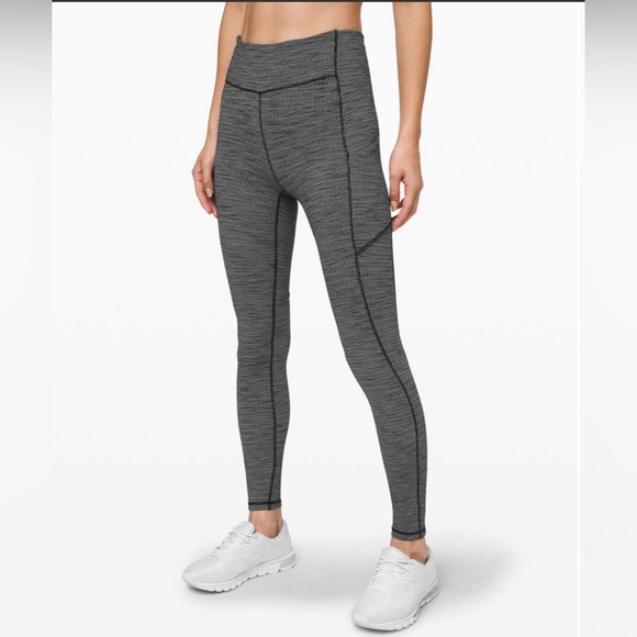 lululemon athletica Pants - Lululemon Athletica Speed Up Tight 28" Full-On Luxtreme Grey W5CPAS Women’s Sz 6